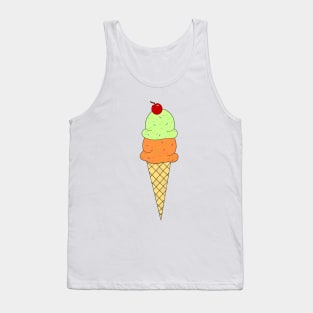 Tasty Ice Cream Cone Lover Tank Top